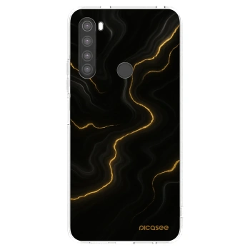 Picasee silikónový prehľadný obal pre Xiaomi Redmi Note 8 - Thunder