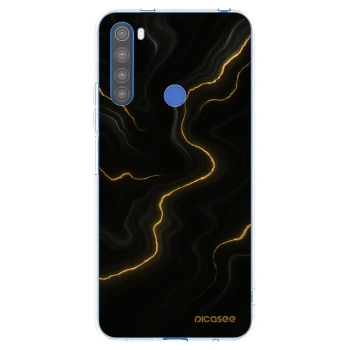 Picasee silikónový prehľadný obal pre Xiaomi Redmi Note 8T - Thunder