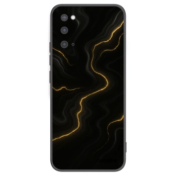 Picasee silikónový čierny obal pre Samsung Galaxy S20 G980F - Thunder