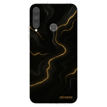 Picasee silikónový prehľadný obal pre Huawei P40 Lite E - Thunder