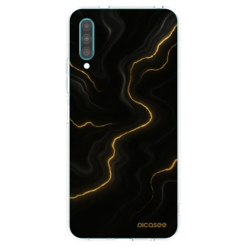 Picasee silikónový prehľadný obal pre Samsung Galaxy A30s A307F - Thunder