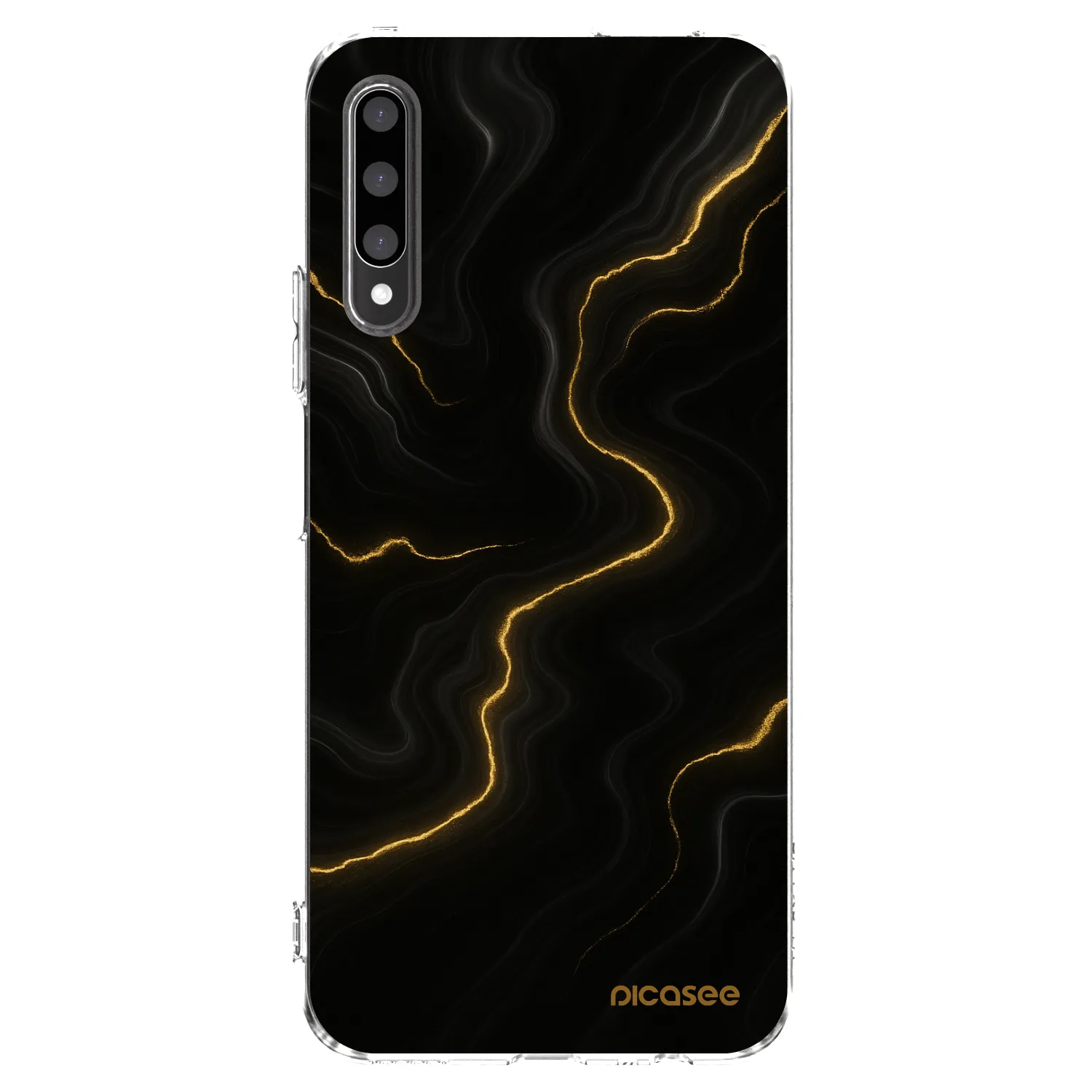 Picasee silikónový prehľadný obal pre Honor 9X Pro - Thunder