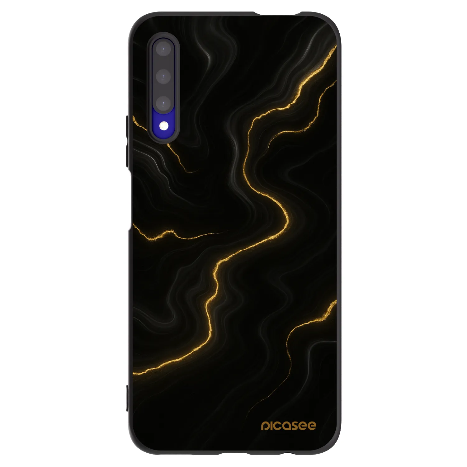Picasee silikónový čierny obal pre Honor 9X Pro - Thunder