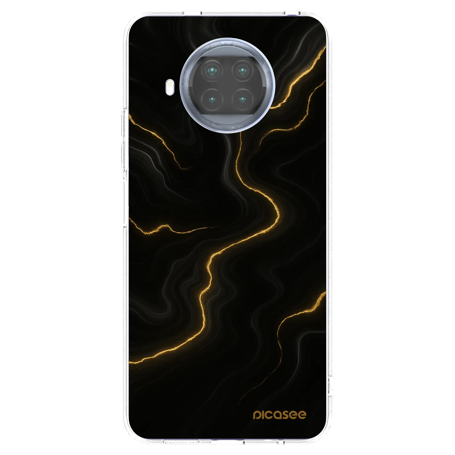Picasee silikónový prehľadný obal pre Xiaomi Mi 10T Lite - Thunder