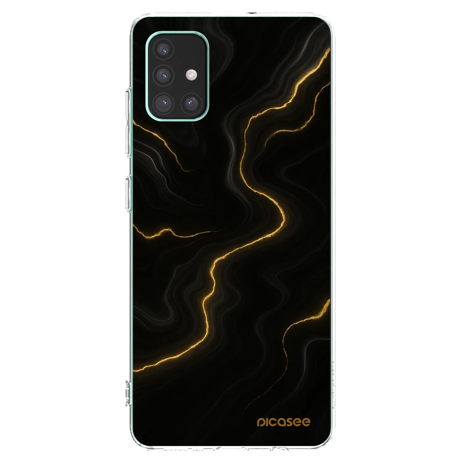 Picasee silikónový prehľadný obal pre Samsung Galaxy M51 M515F - Thunder