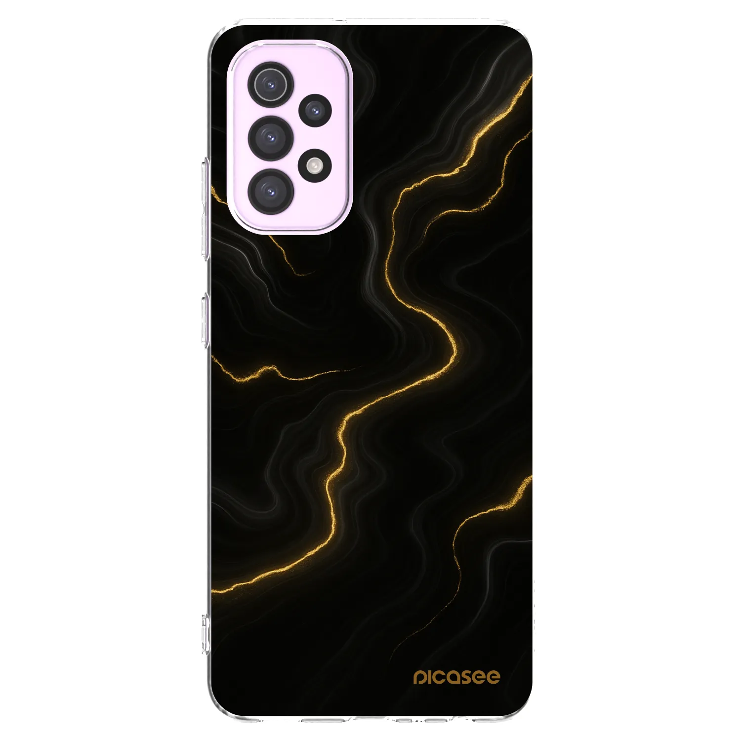 Picasee silikónový prehľadný obal pre Samsung Galaxy A32 5G A326B - Thunder