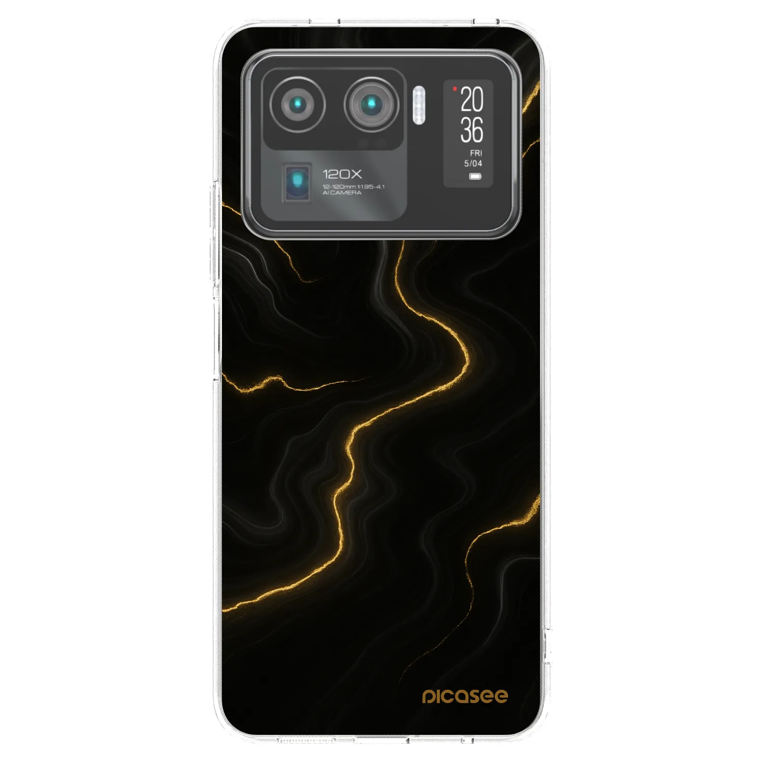 Silikónový prehľadný obal pre Xiaomi Mi 11 Ultra - Thunder