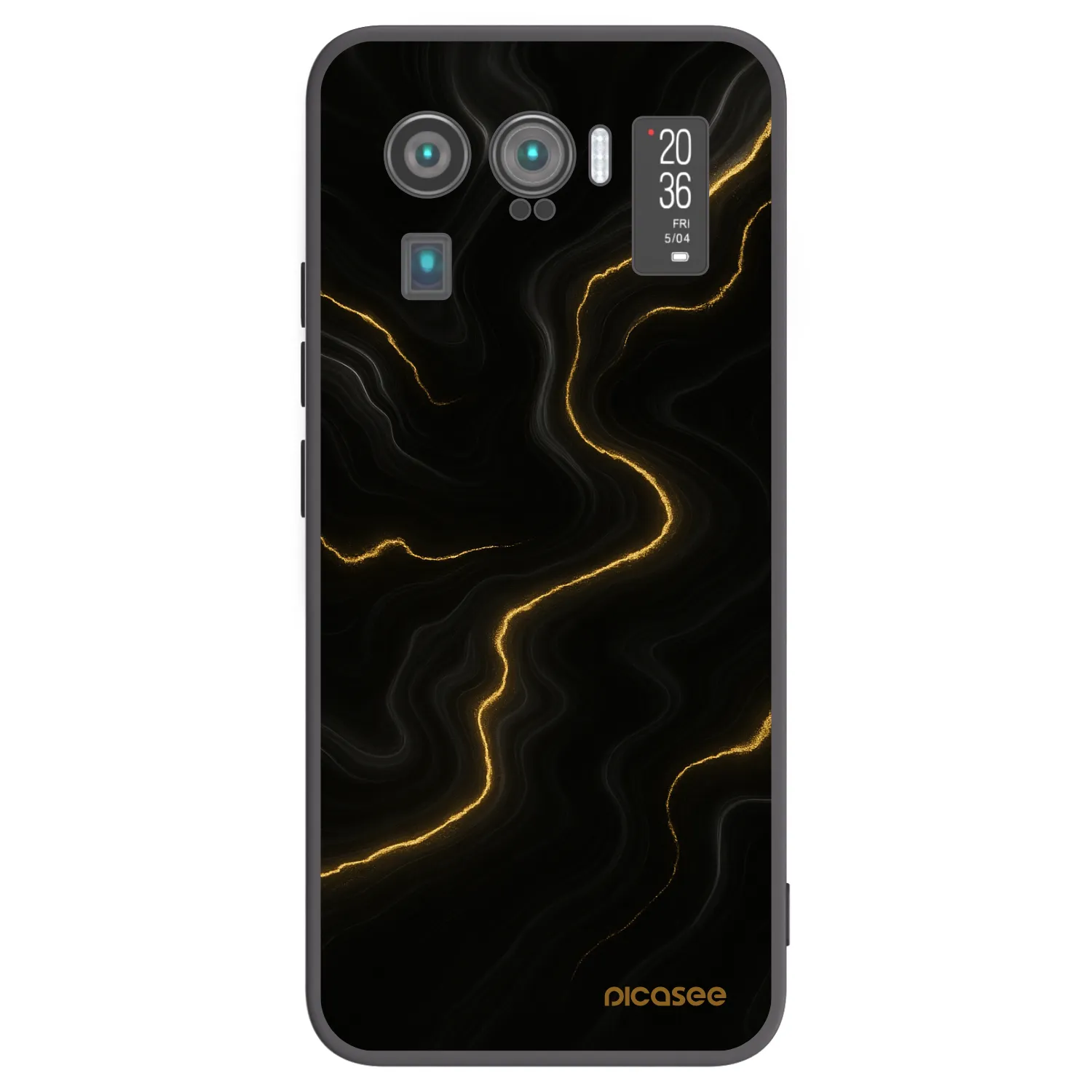 Picasee silikónový čierny obal pre Xiaomi Mi 11 Ultra - Thunder