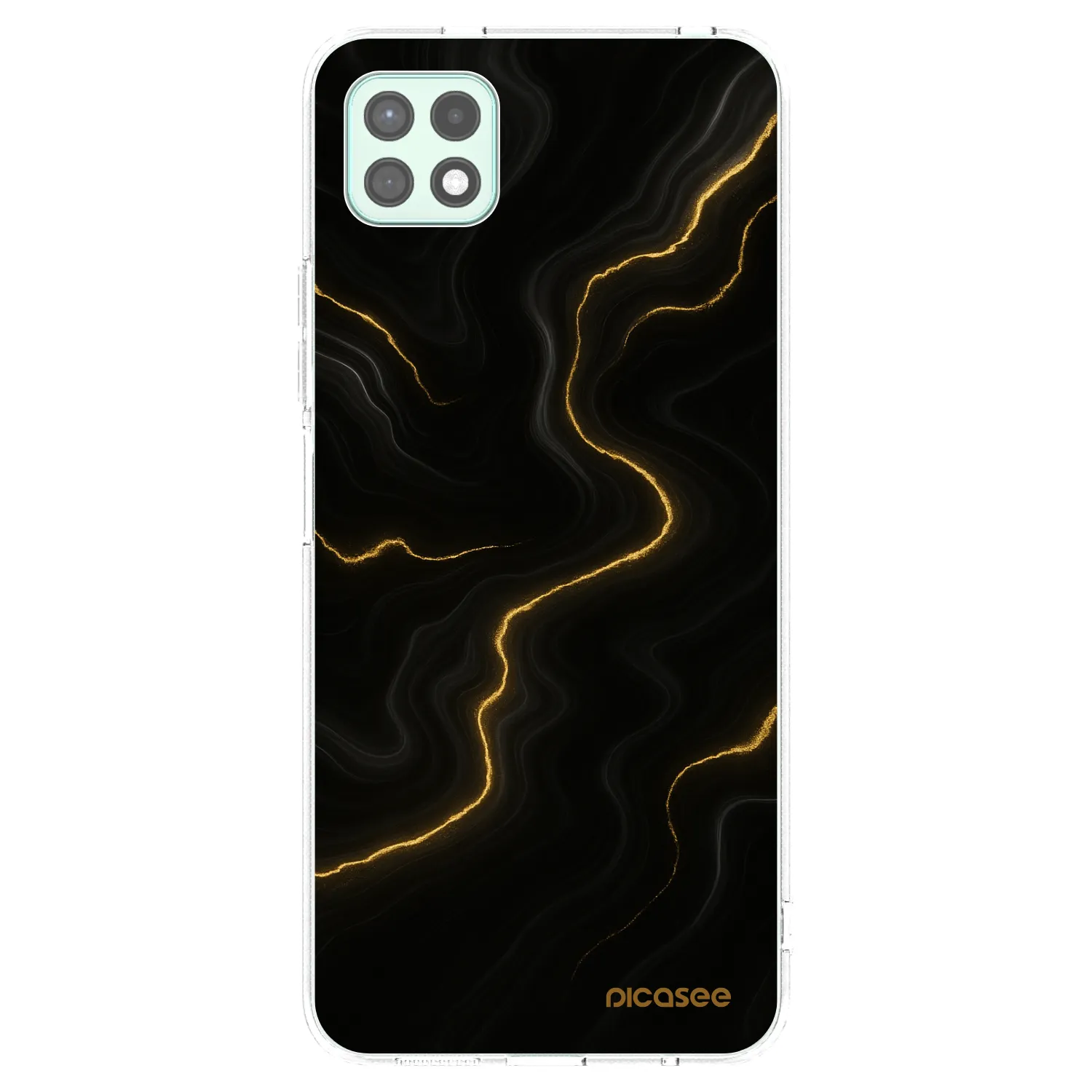 Picasee silikónový prehľadný obal pre Samsung Galaxy A22 A226B 5G - Thunder