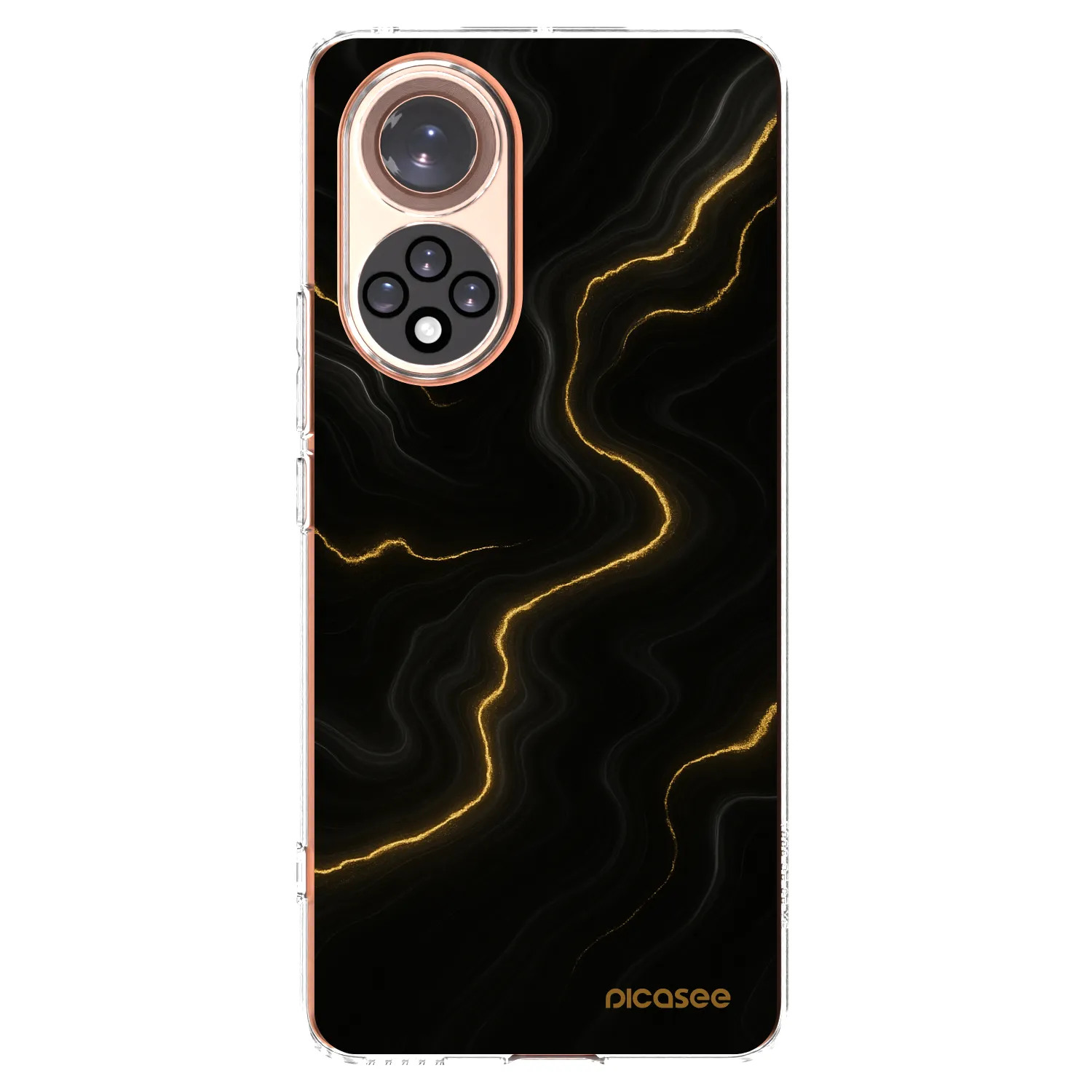Silikónový prehľadný obal pre Honor 50 5G - Thunder