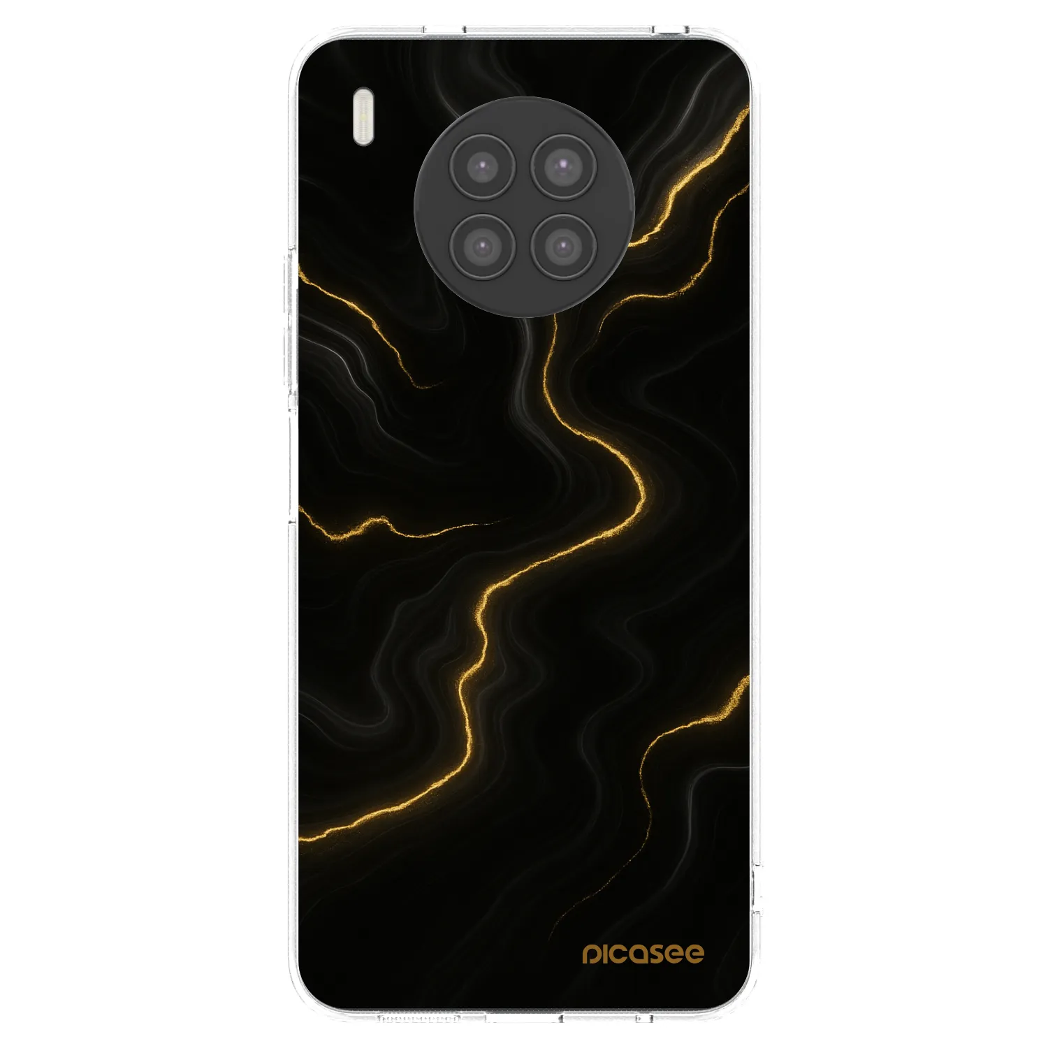 Picasee silikónový prehľadný obal pre Huawei Nova 8i - Thunder