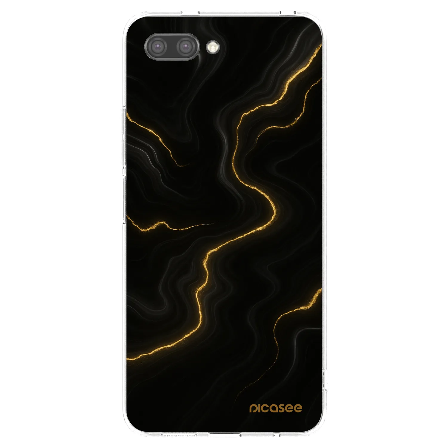 Picasee silikónový prehľadný obal pre Honor 10 - Thunder