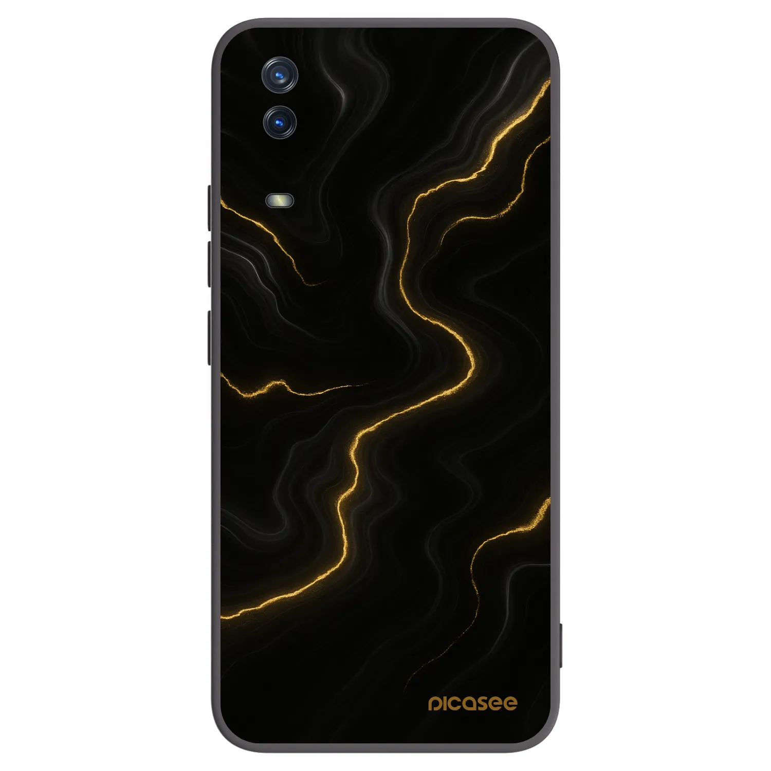 Picasee silikónový čierny obal pre Vivo Y11s - Thunder