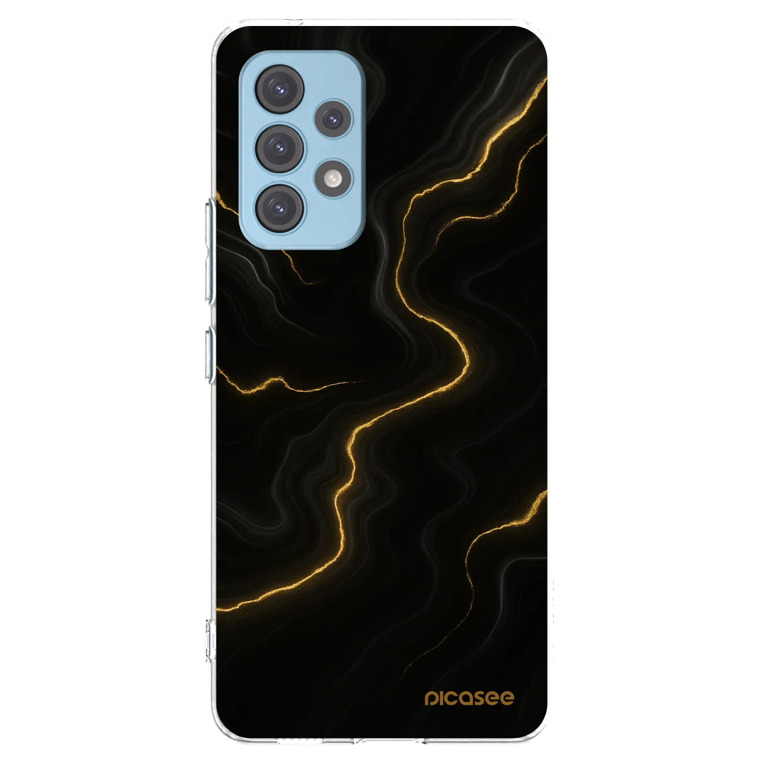 Silikónový prehľadný obal pre Samsung Galaxy A53 5G A536 - Thunder