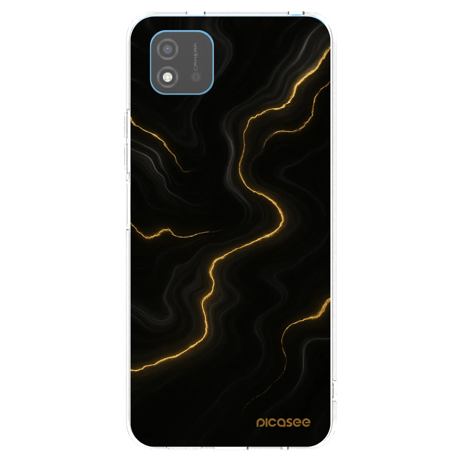 Picasee silikónový prehľadný obal pre Realme C11 (2021) - Thunder