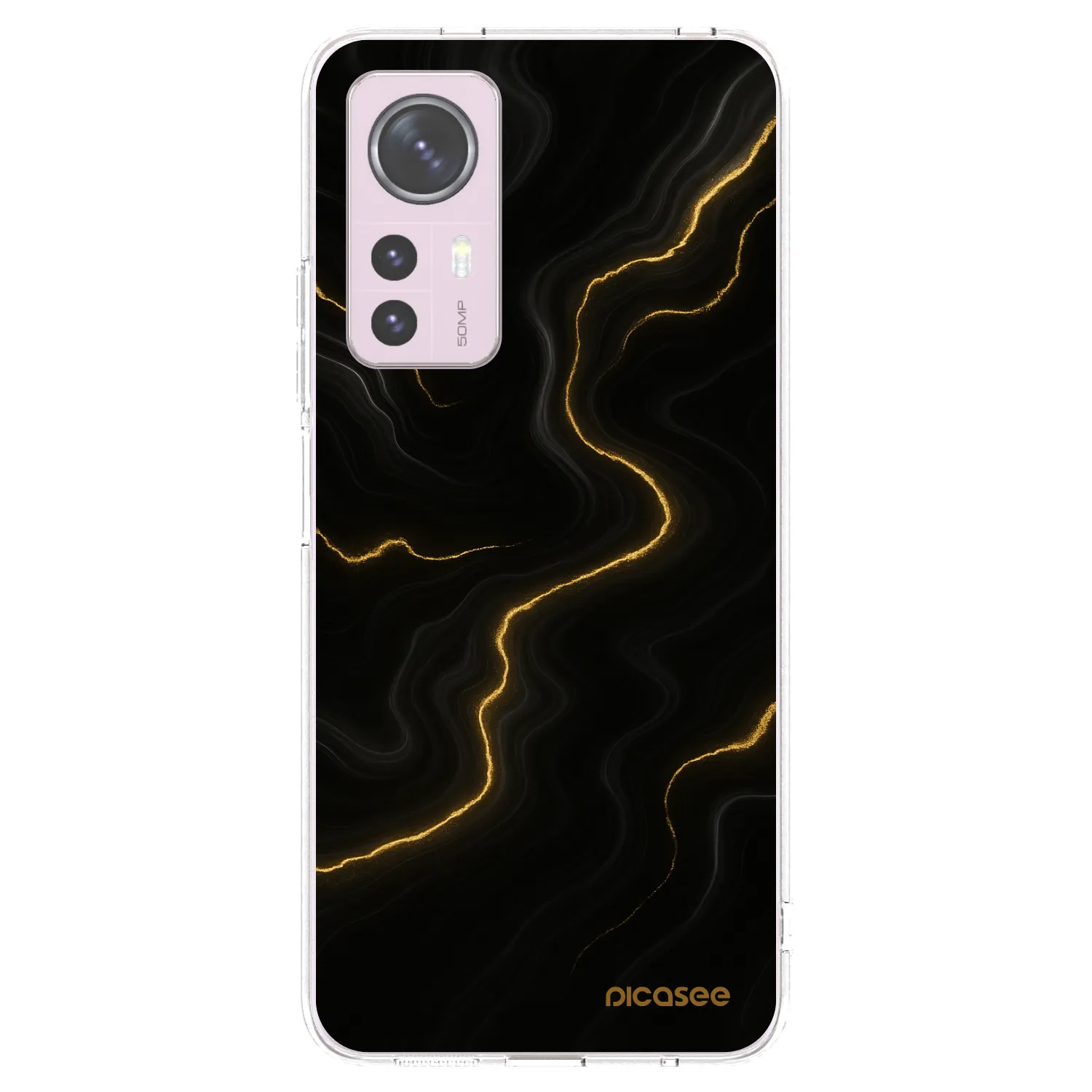 Picasee silikónový prehľadný obal pre Xiaomi 12 - Thunder