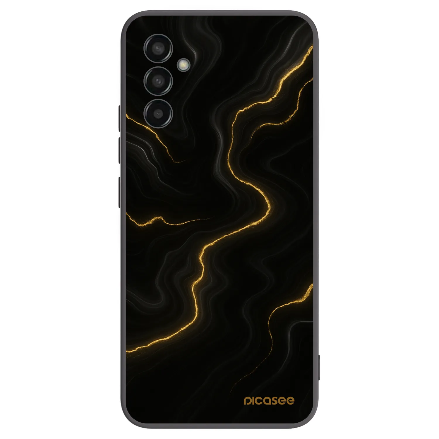 Picasee silikónový čierny obal pre Samsung Galaxy M13 M135F - Thunder