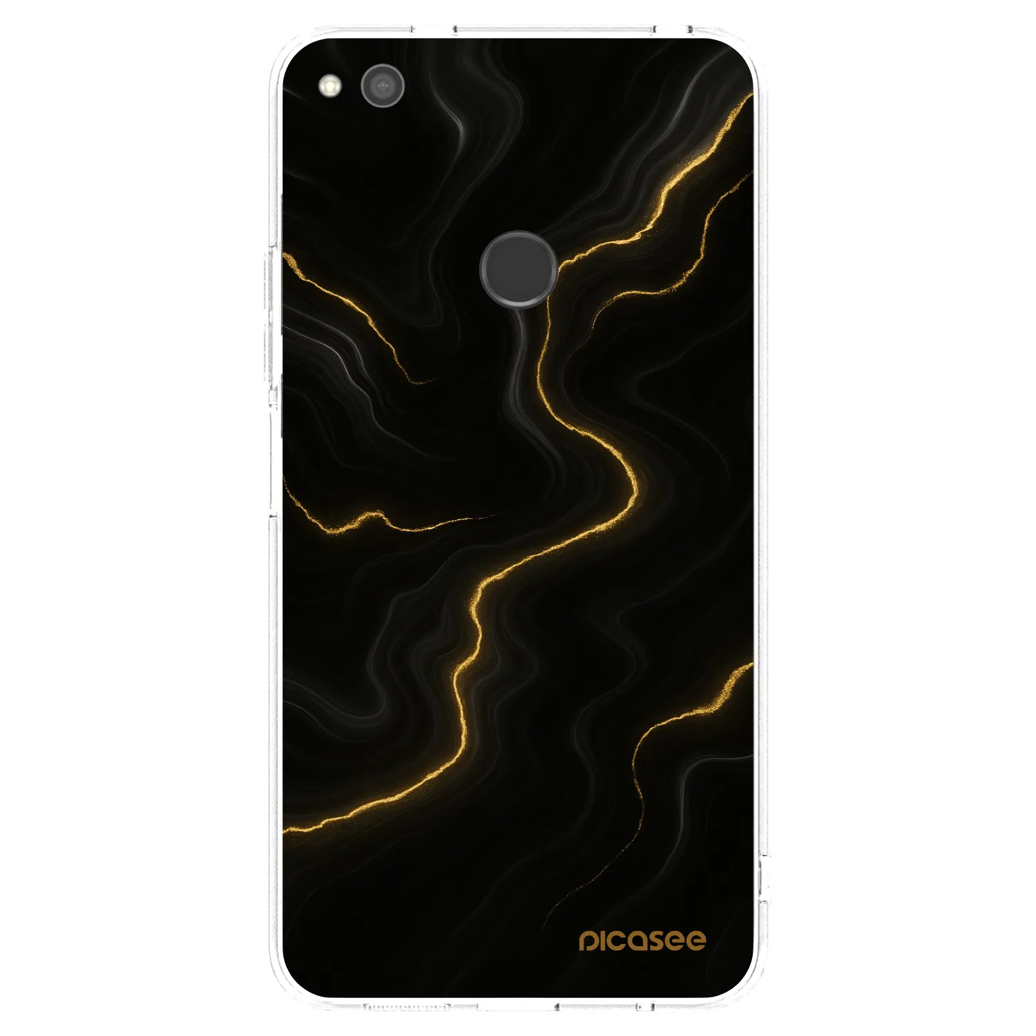 Picasee silikónový prehľadný obal pre Huawei P9 Lite 2017 - Thunder