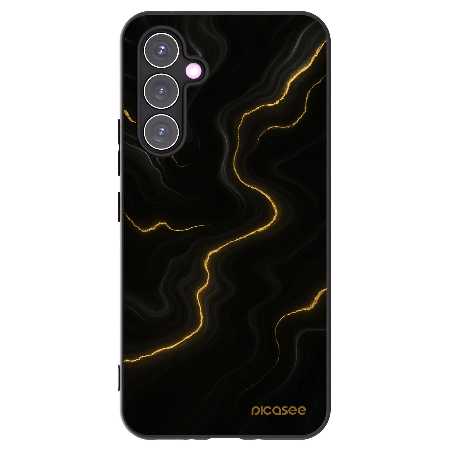 Picasee silikónový čierny obal pre Samsung Galaxy A54 5G A546B - Thunder