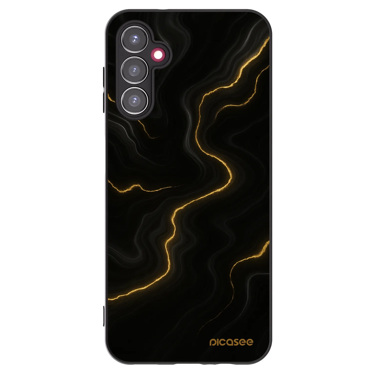 Picasee silikónový čierny obal pre Samsung Galaxy A14 5G A146P - Thunder