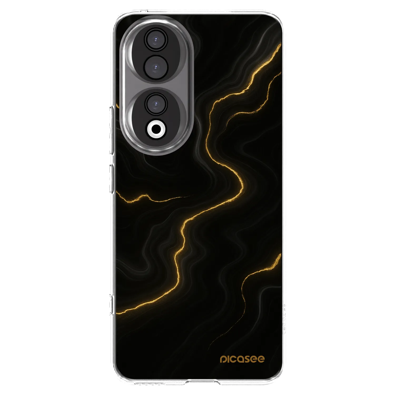 Picasee silikónový prehľadný obal pre Honor 90 5G - Thunder
