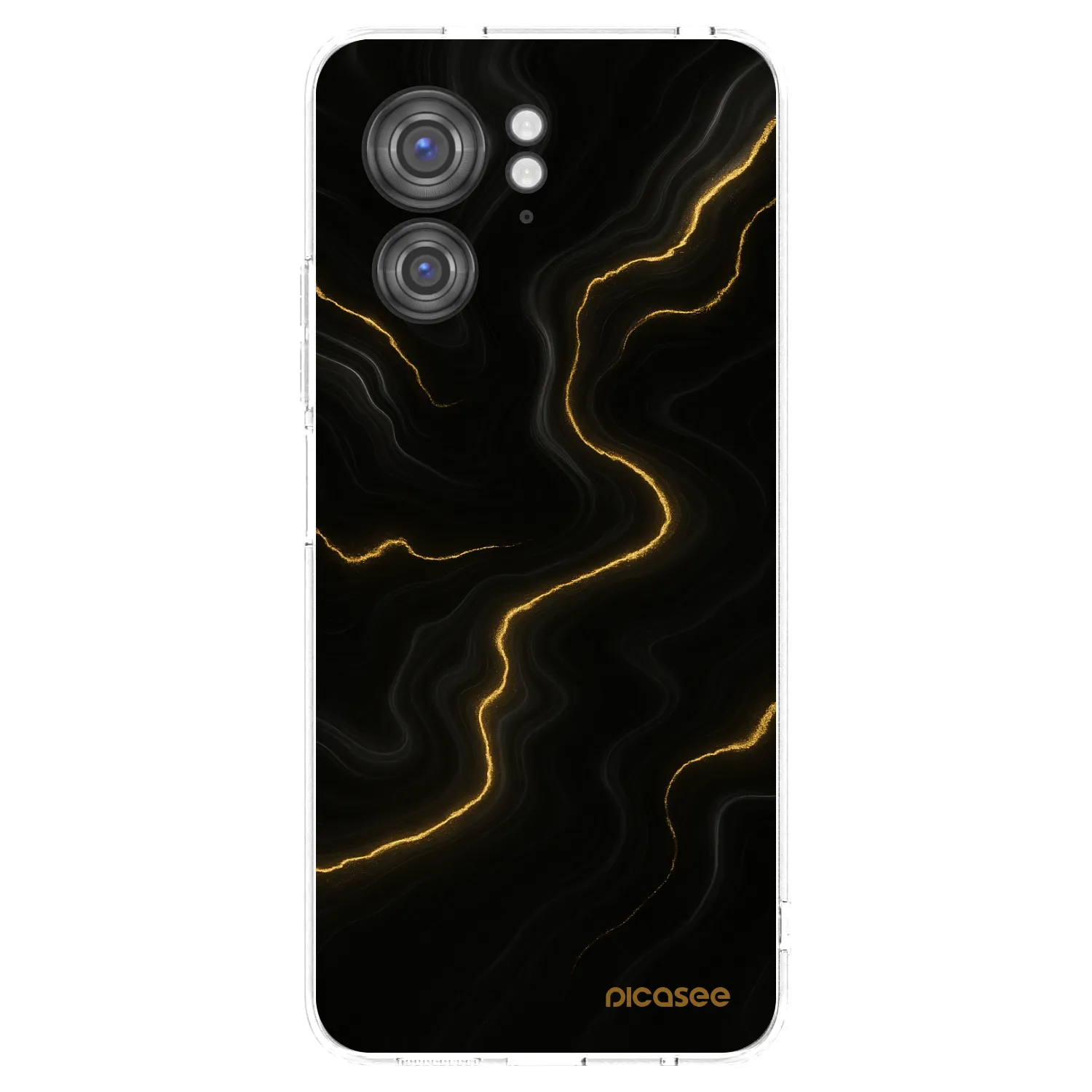 Picasee silikónový prehľadný obal pre Motorola Edge 40 - Thunder