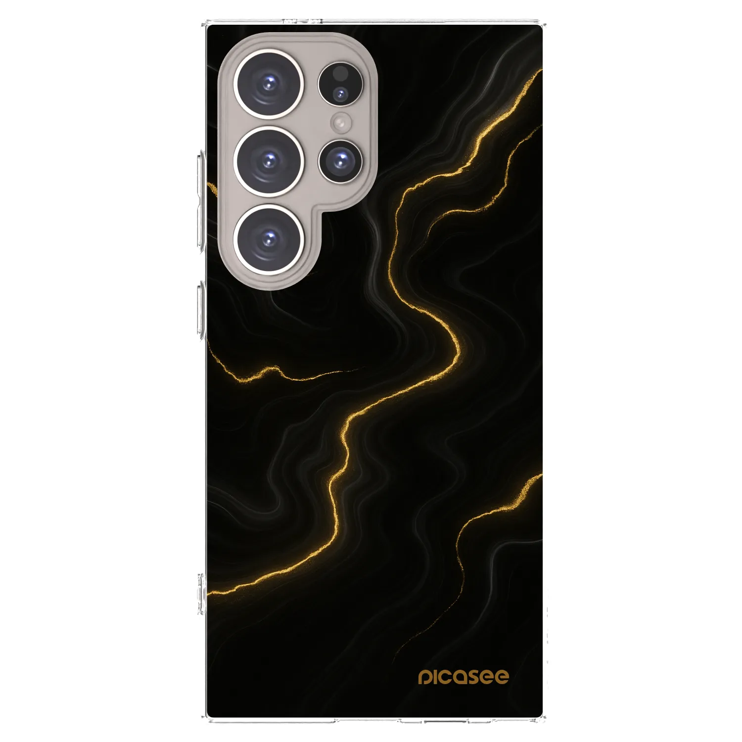 Picasee silikónový prehľadný obal pre Samsung Galaxy S24 Ultra S928B 5G - Thunder