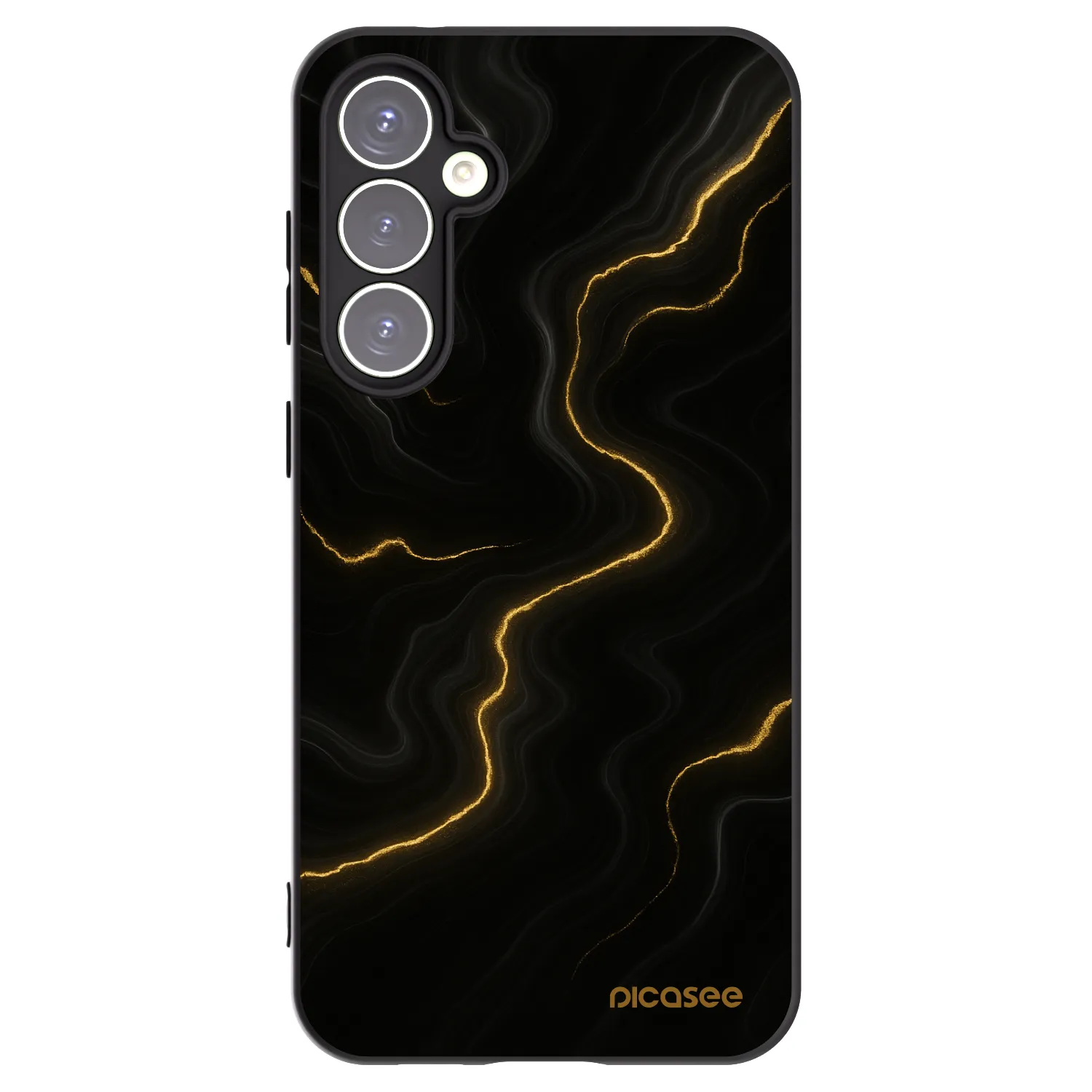 Picasee silikónový čierny obal pre Samsung Galaxy S23 FE S711B - Thunder
