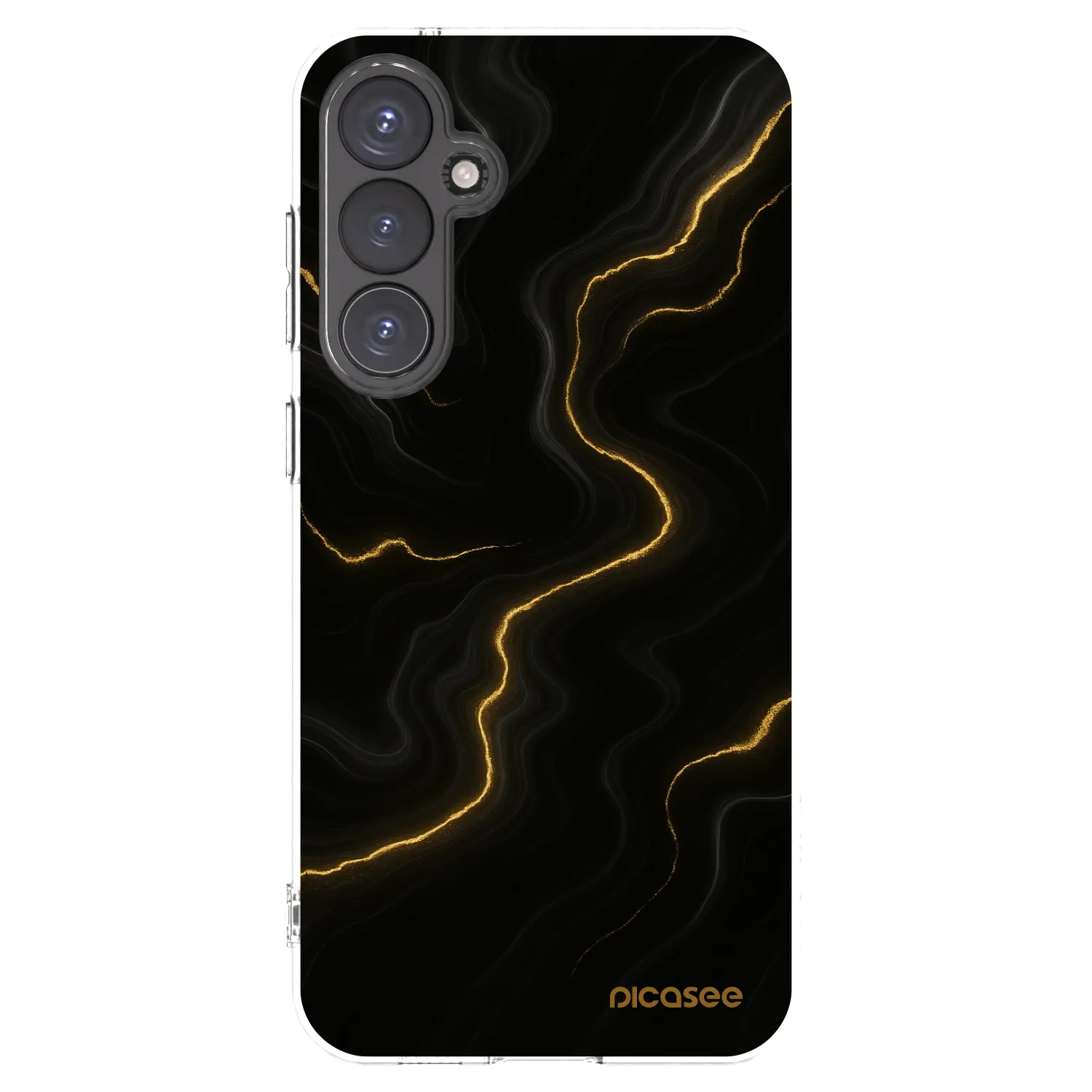 Picasee silikónový prehľadný obal pre Samsung Galaxy S23 FE S711B - Thunder