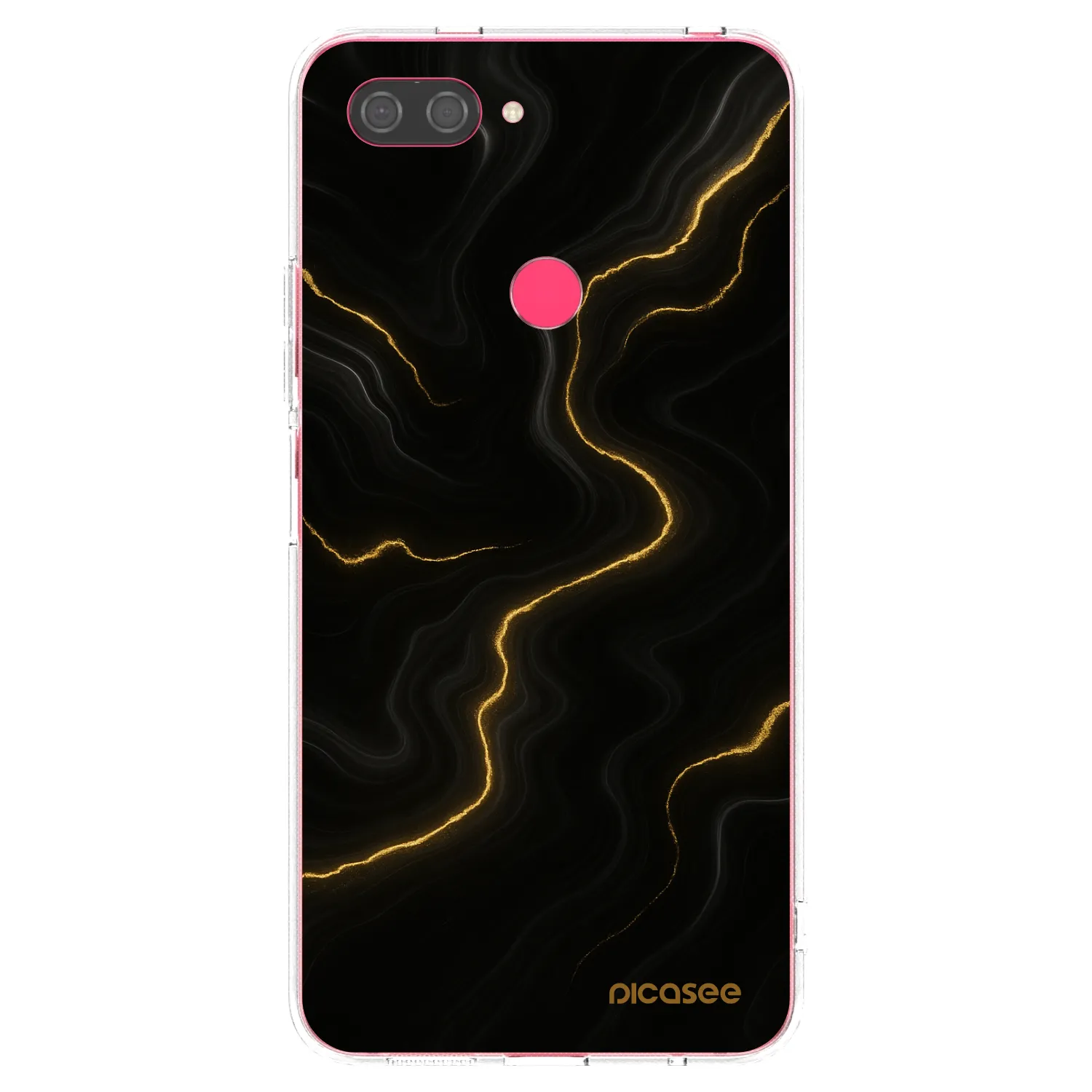 Picasee silikónový prehľadný obal pre Xiaomi Mi 8 Lite - Thunder