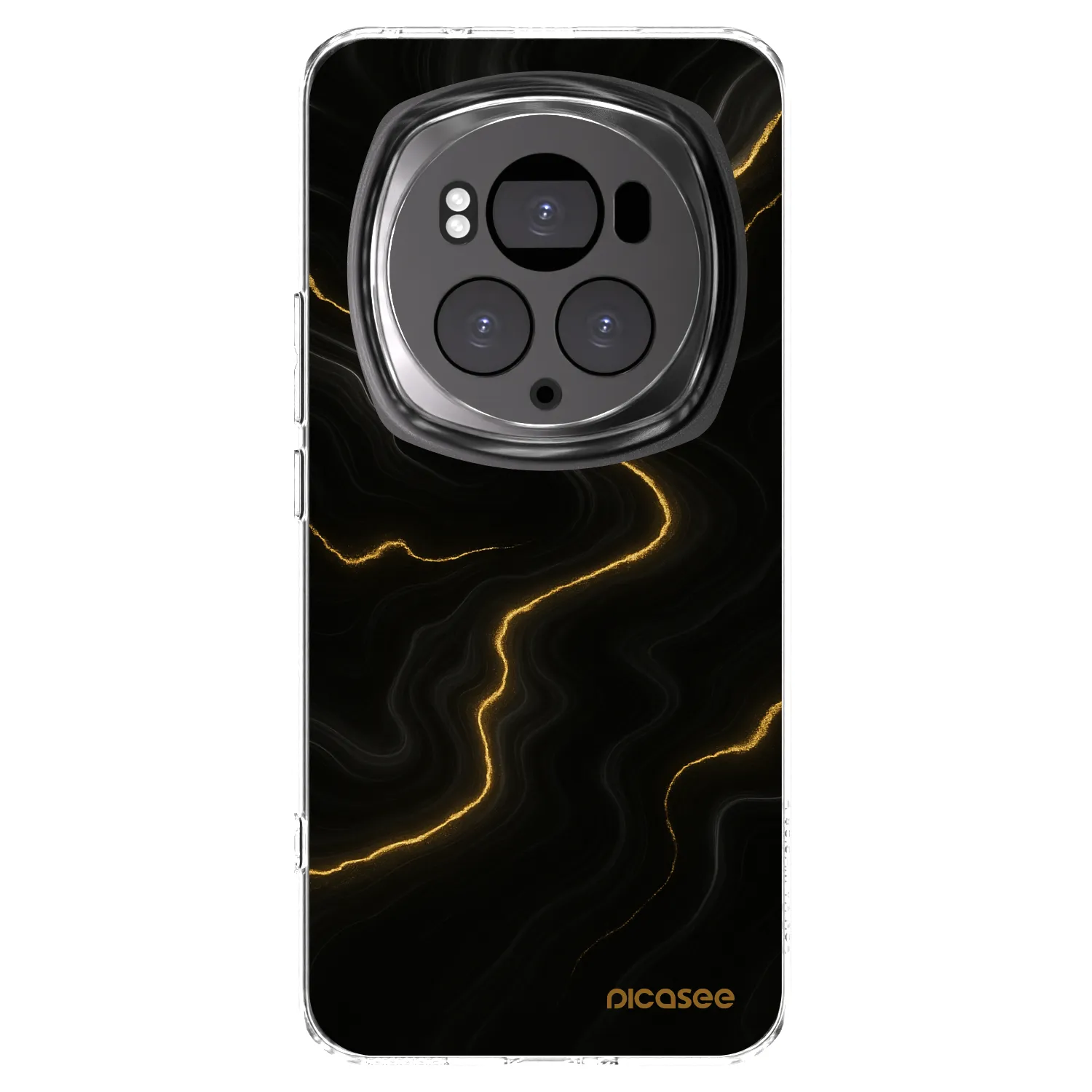 Picasee silikónový prehľadný obal pre Honor Magic6 Pro - Thunder