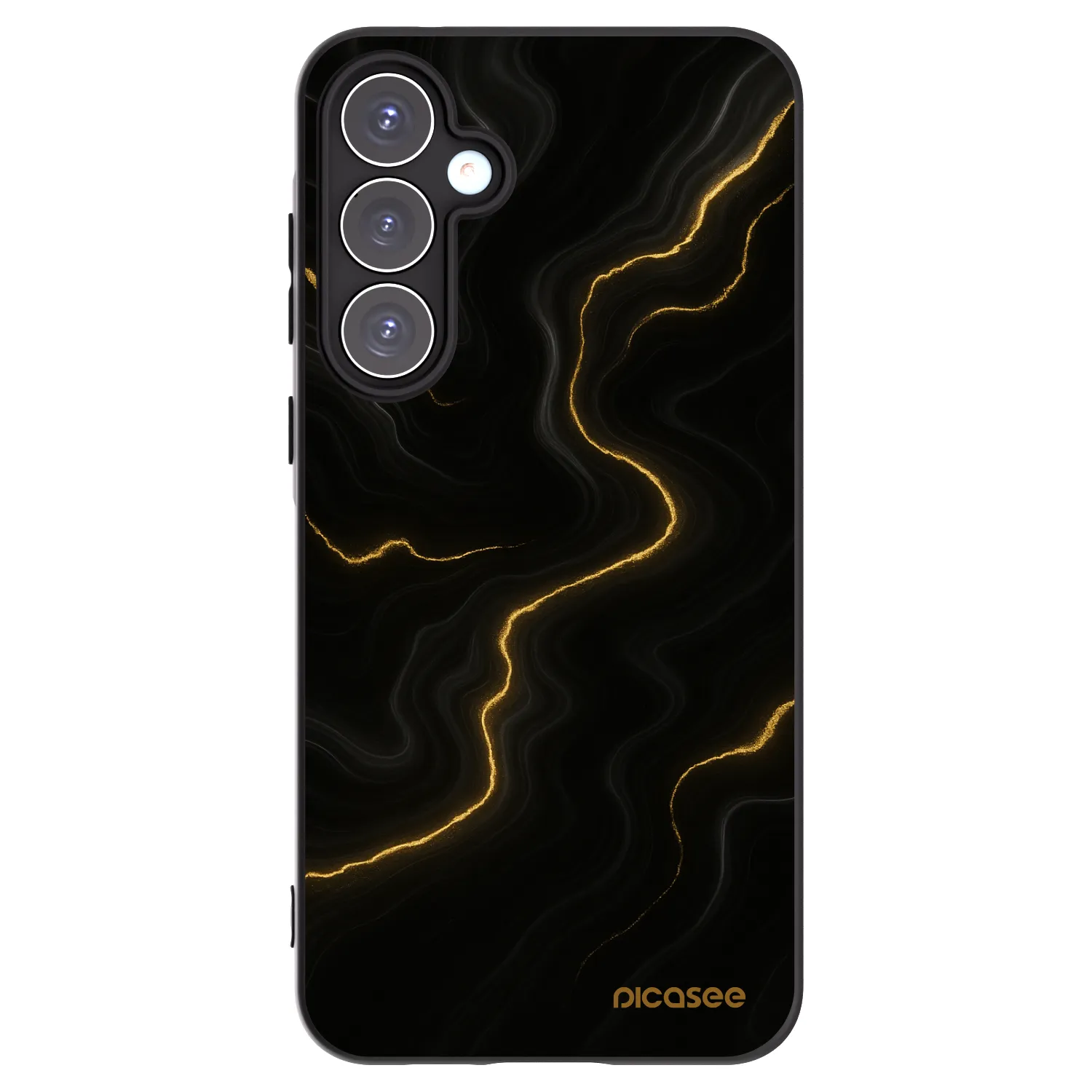 Picasee silikónový čierny obal pre Samsung Galaxy A55 5G A556B - Thunder