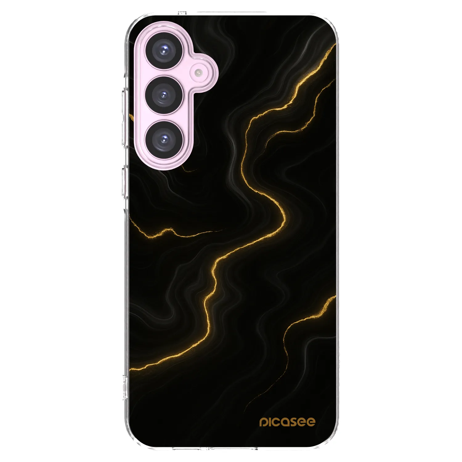 Picasee silikónový prehľadný obal pre Samsung Galaxy A55 5G A556B - Thunder