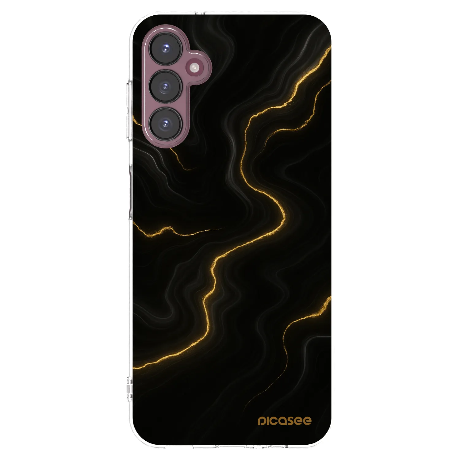 Picasee silikónový prehľadný obal pre Samsung Galaxy A05s A057G - Thunder