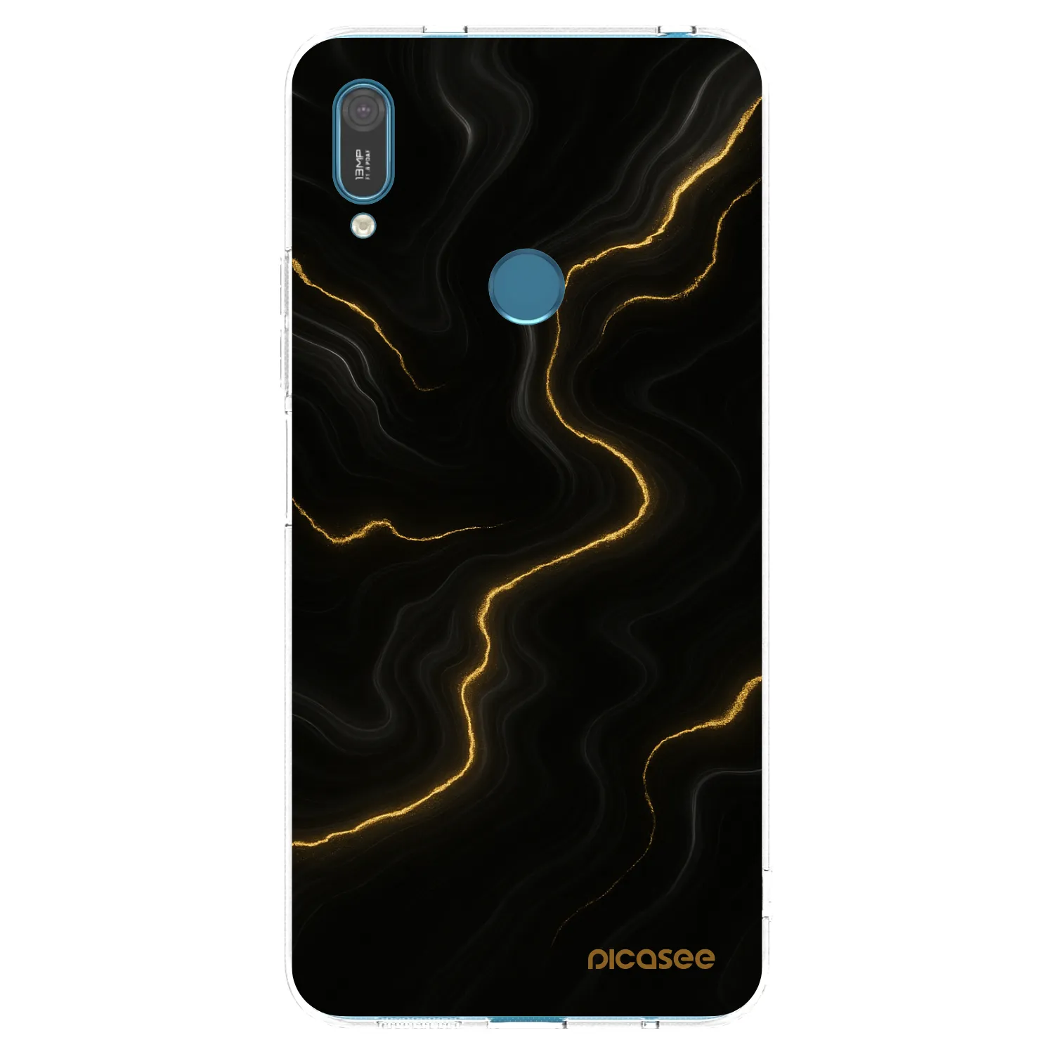 Silikónový prehľadný obal pre Huawei Y7 2019 - Thunder