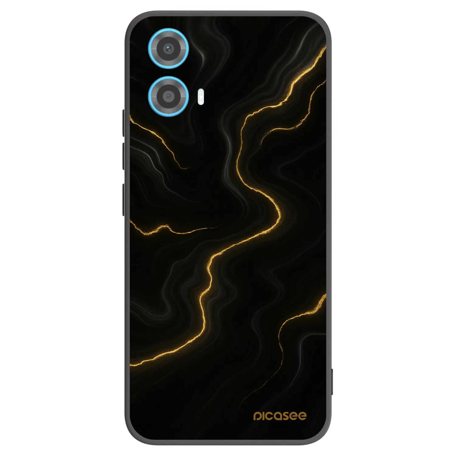 Silikónový čierny obal pre Motorola Moto G34 5G - Thunder