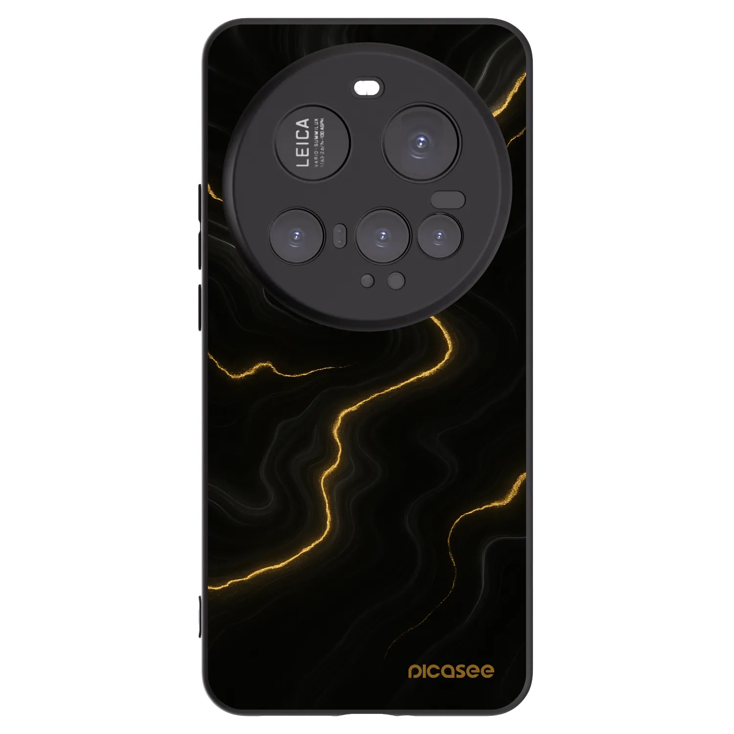 Picasee silikónový čierny obal pre Xiaomi 15 Ultra - Thunder