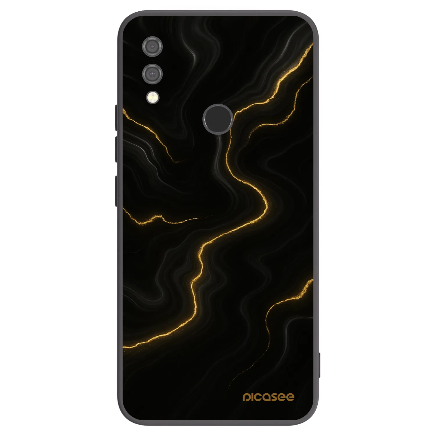 Silikónový čierny obal pre Xiaomi Redmi Note 7 - Thunder