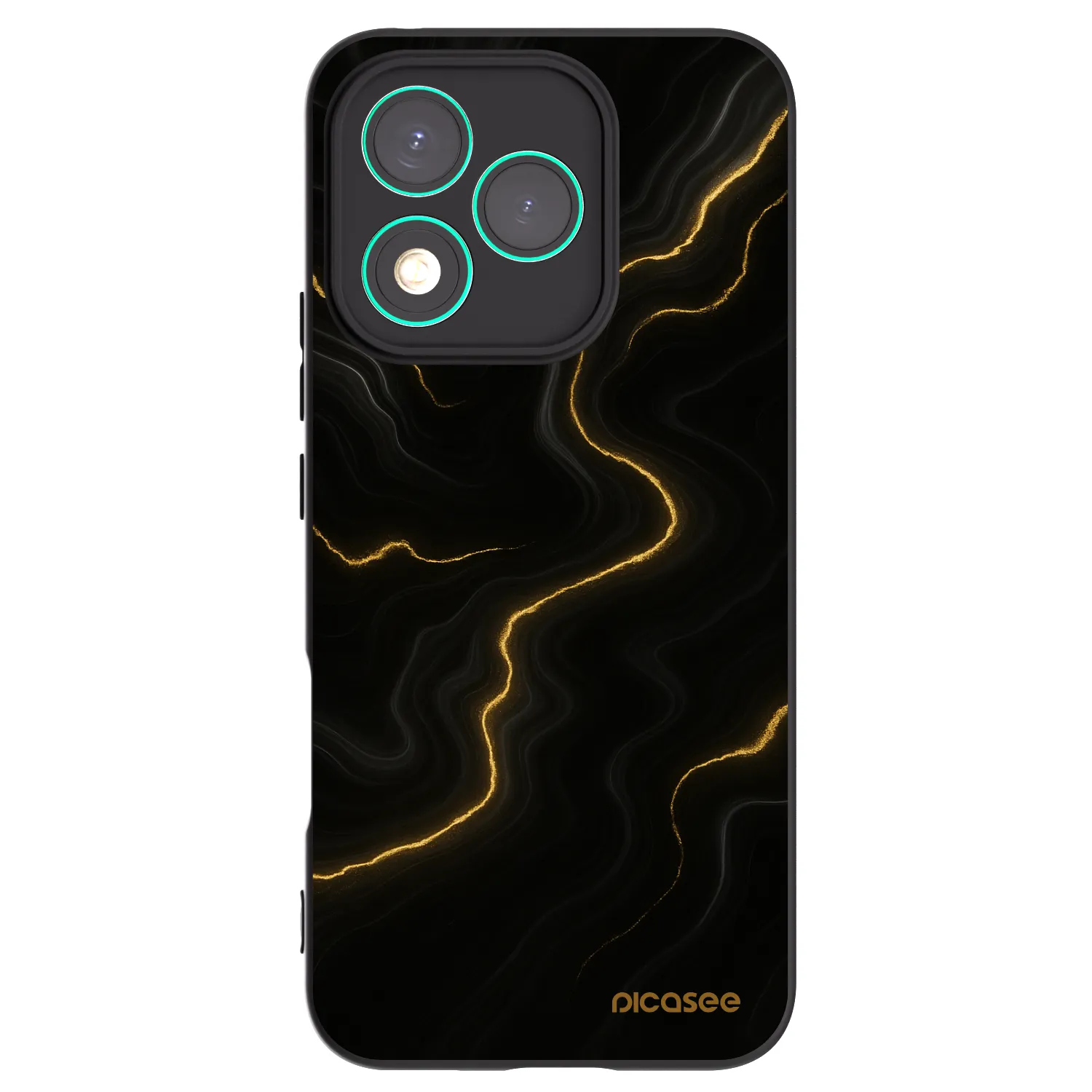 Picasee silikónový čierny obal pre Honor 400 Lite 5G - Thunder
