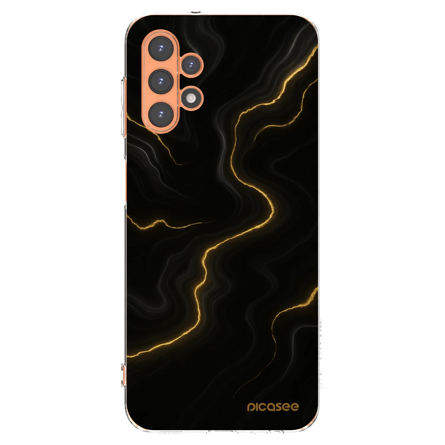 Picasee silikónový prehľadný obal pre Samsung Galaxy A13 5G - Thunder