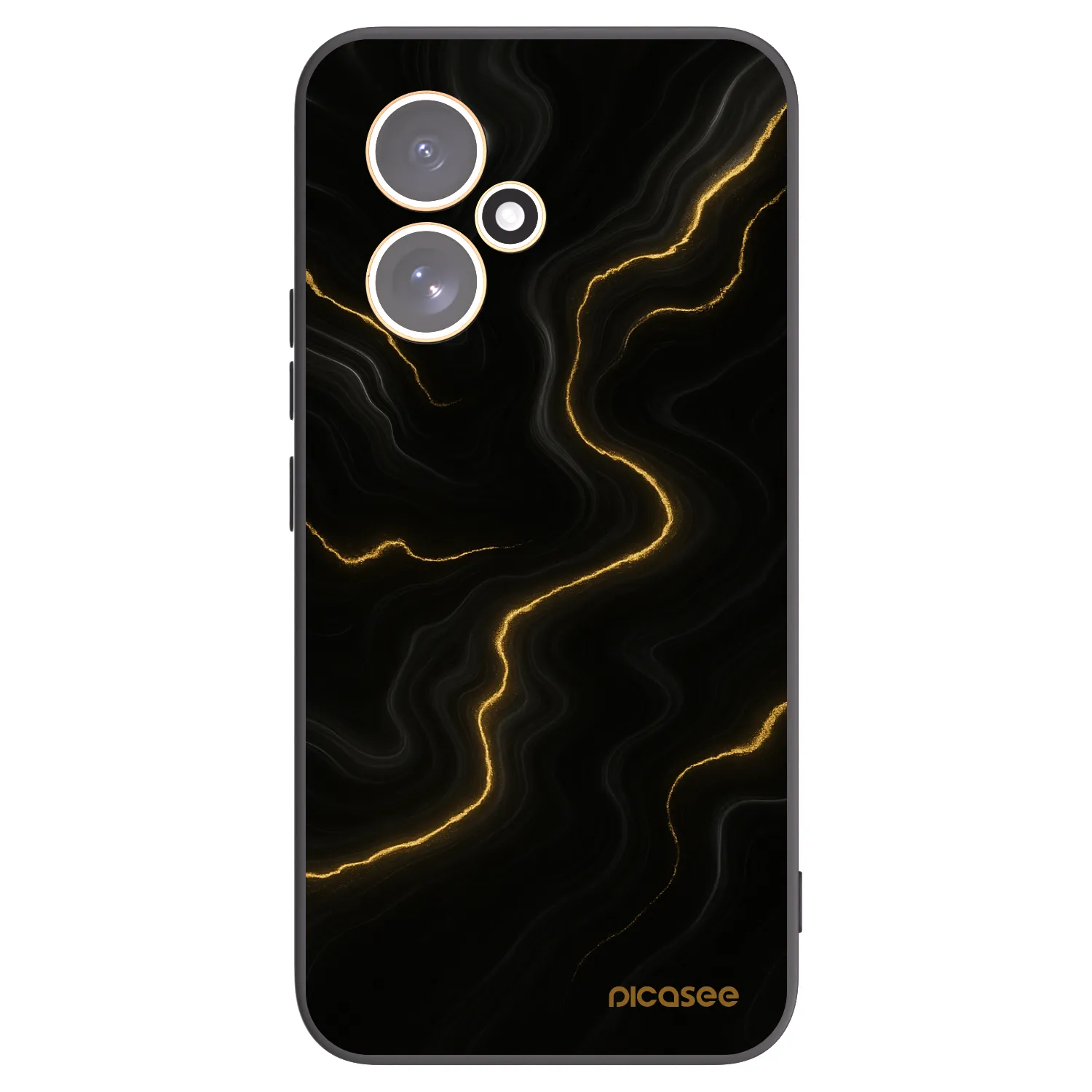 Silikónový čierny obal pre Honor 400 5G - Thunder