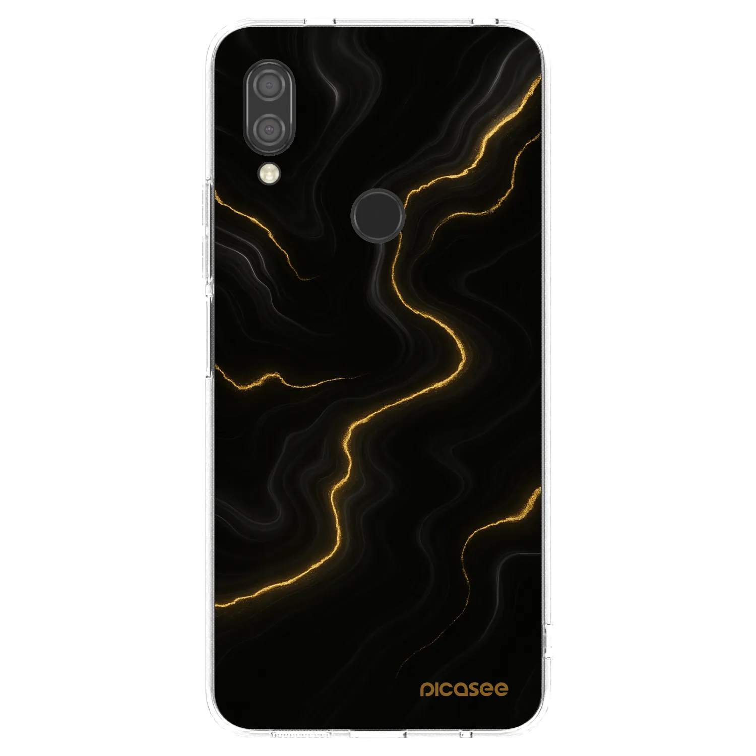Picasee silikónový prehľadný obal pre Xiaomi Redmi 7 - Thunder