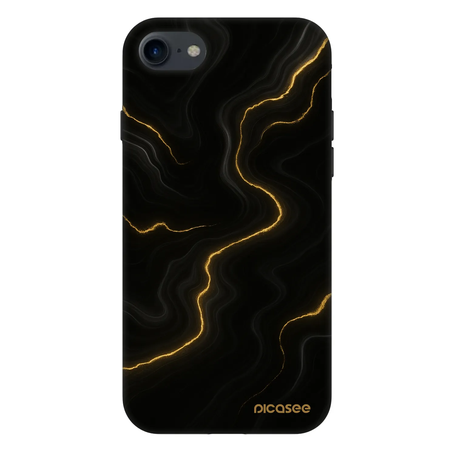 Picasee Fashion Case pre Apple iPhone SE 2020 - Thunder