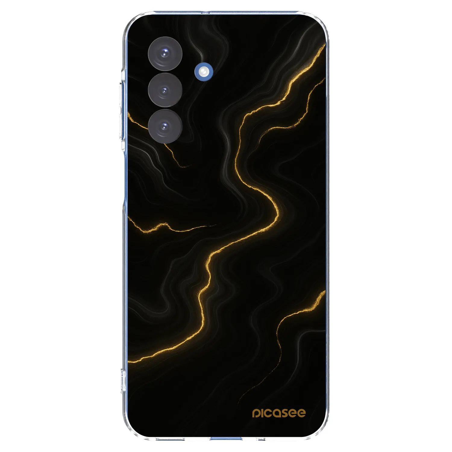 Picasee silikónový prehľadný obal pre Samsung Galaxy A17 5G - Thunder