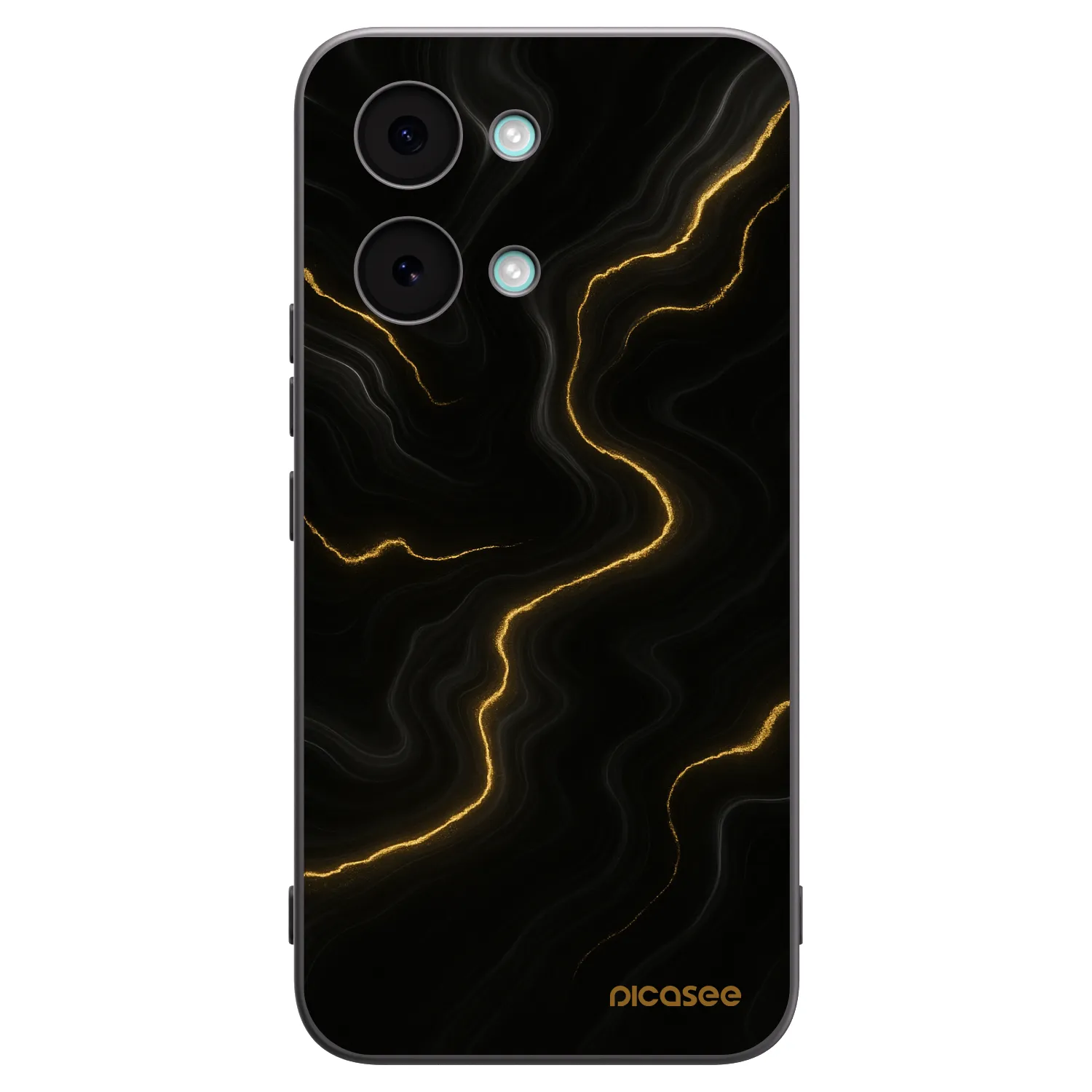 Picasee silikónový čierny obal pre Xiaomi Poco X8 Pro Max - Thunder