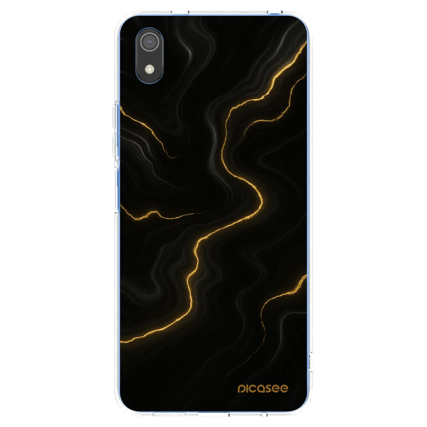 Silikónový prehľadný obal pre Xiaomi Redmi 7A - Thunder