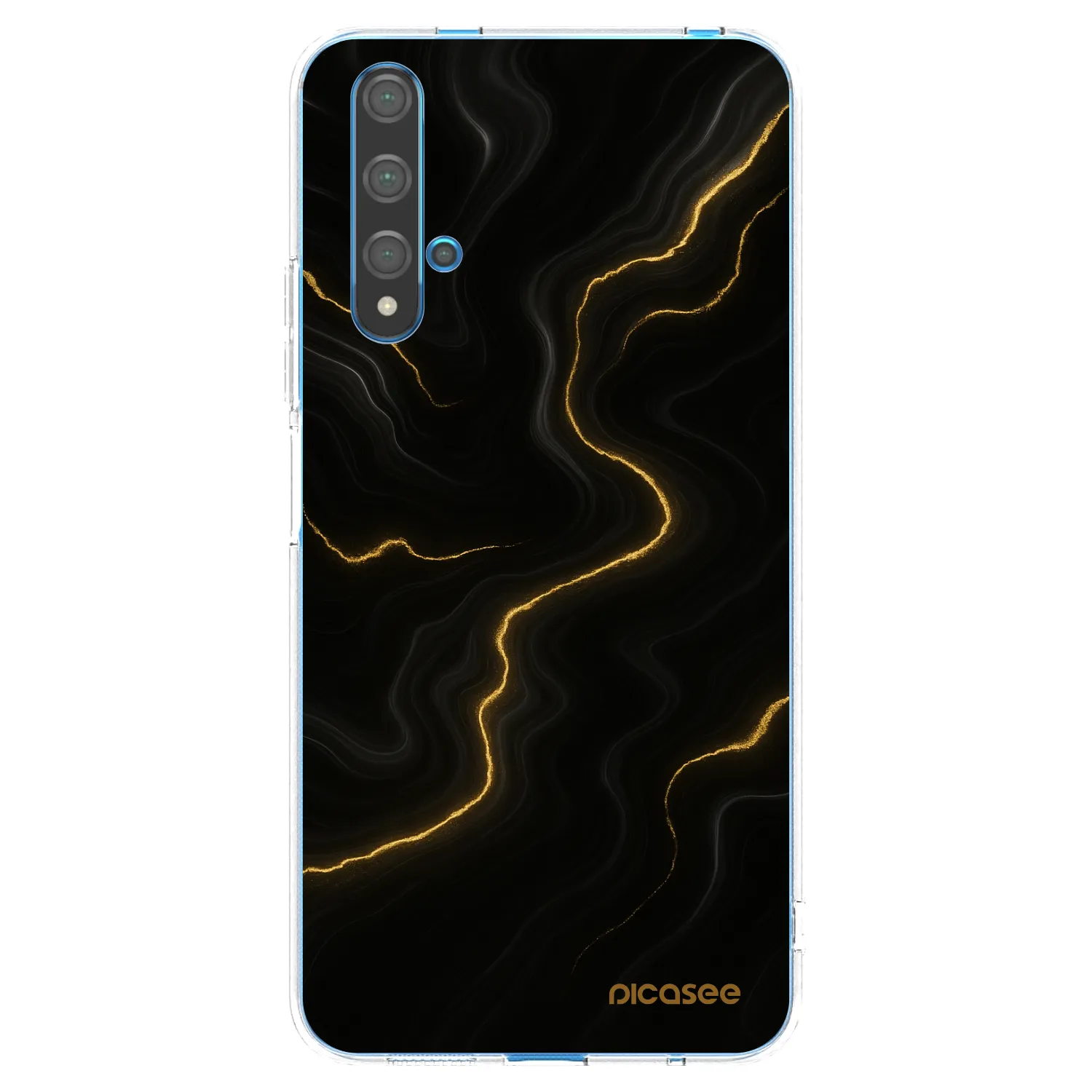 Picasee silikónový prehľadný obal pre Huawei Nova 5T - Thunder