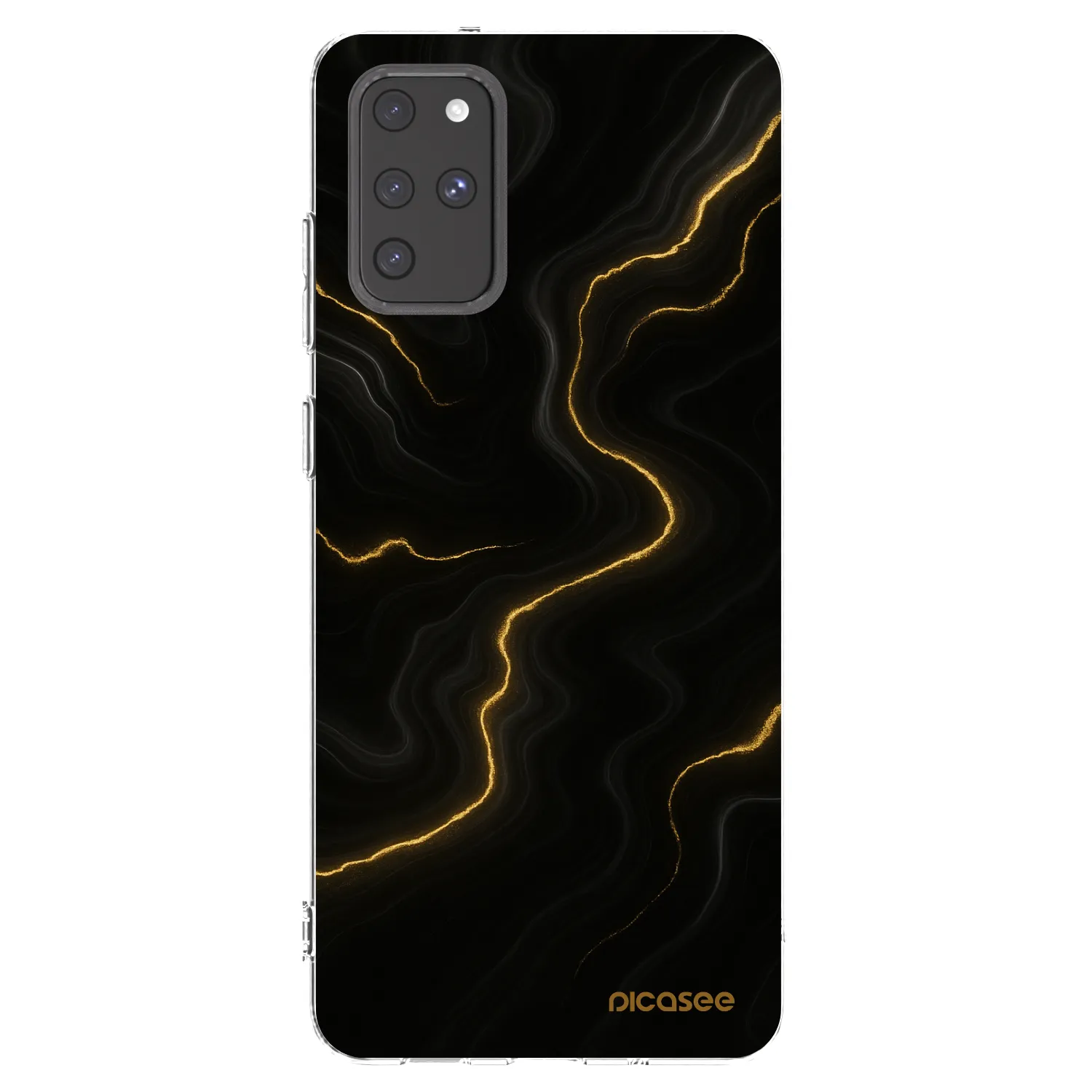 Picasee silikónový prehľadný obal pre Samsung Galaxy S20+ G985F - Thunder