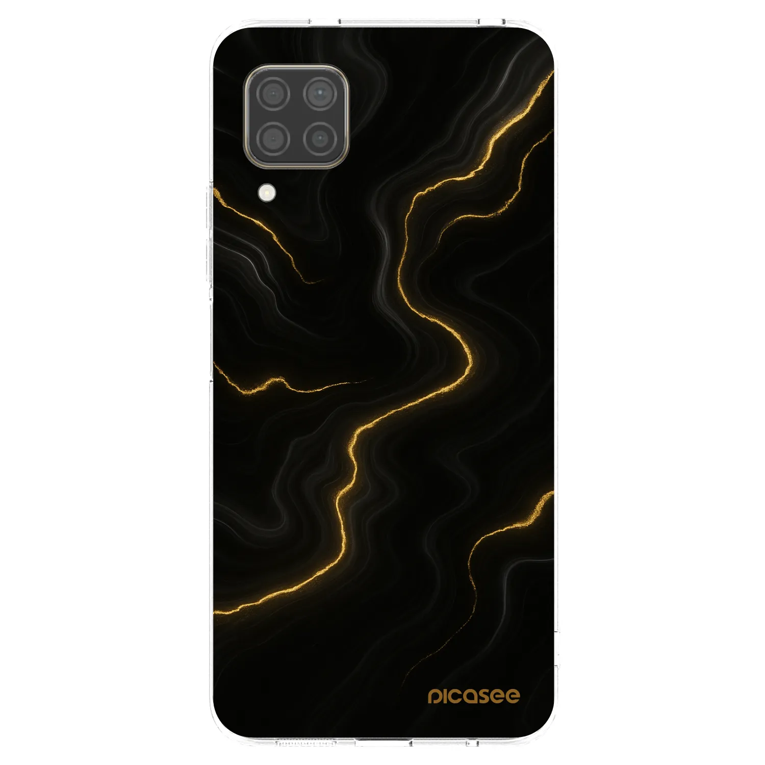 Picasee silikónový prehľadný obal pre Huawei P40 Lite - Thunder