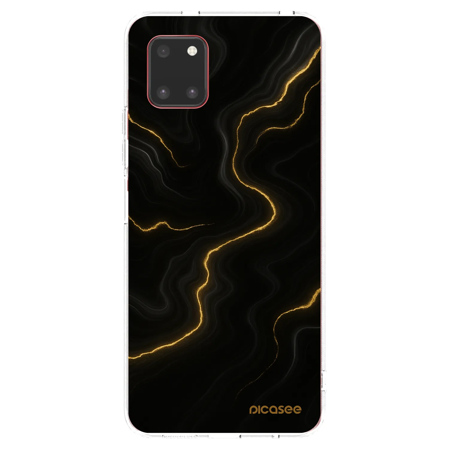 Picasee silikónový prehľadný obal pre Samsung Galaxy Note 10 Lite N770F - Thunder